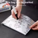 Aluminum Foil Zip Lock Bags ( ১০ পিস ) - Image 3