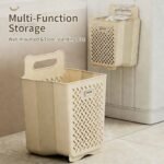 Wall mounted foldable laundry basket - Image 3