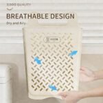 Wall mounted foldable laundry basket - Image 2