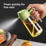 Oil Spray Bottle + Stainless Steel Food Clip combo! - Image 2