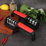 Multi-functional 3-Stage Knife Sharpener