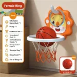 Lion Basketball & Ring Toss Set