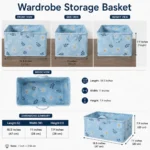 Wardrobe Storage Basket - Image 2