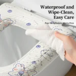 Waterproof Toilet Seat Cover - Image 4